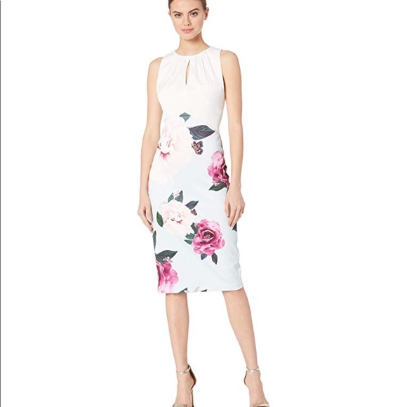 Ted Baker Annile Bodycon Dress size 3 - Picture 2 of 8